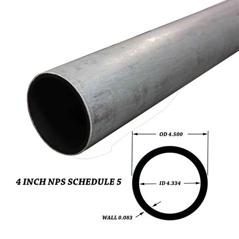 steel pipe 4 inch diameter